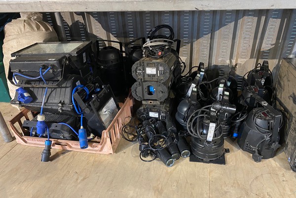 Stage Lighting Job Lot For Sale