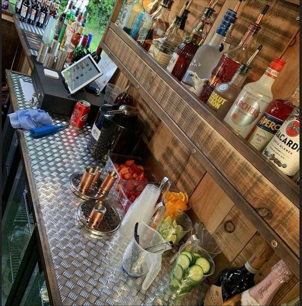 Converted Horse Box Bar