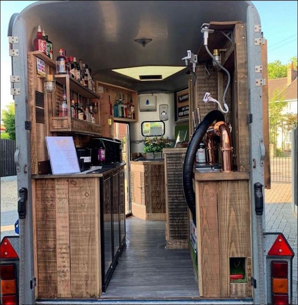 Horse Box Bar Conversion