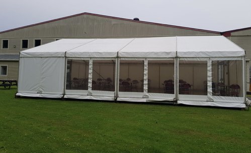 Hocker 9m wide marquee for sale Hocker 9m wide marquee for sale