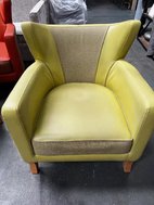 Second hand Retro Lime Armchair