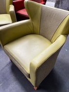 Used Retro Lime Armchair