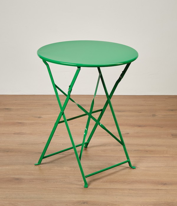 Green Folding Bistro Tables