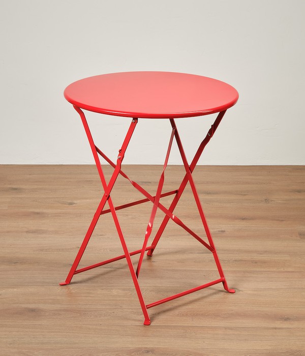 Red Folding Bistro Tables