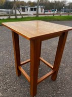For sale wooden poseur table