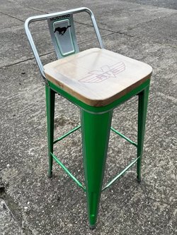 Used Tolix bar stool