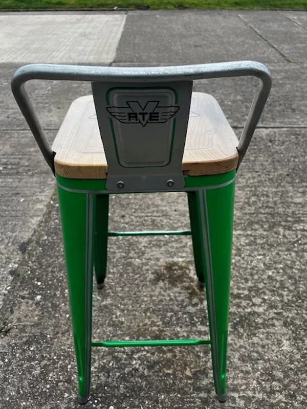 Mustang Tolix bar stool