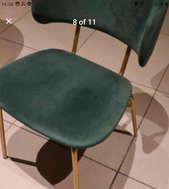 Green Velvet Chairs