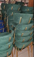 Stacking Velvet Chairs