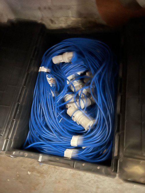Marquee power cables Marquee power cables