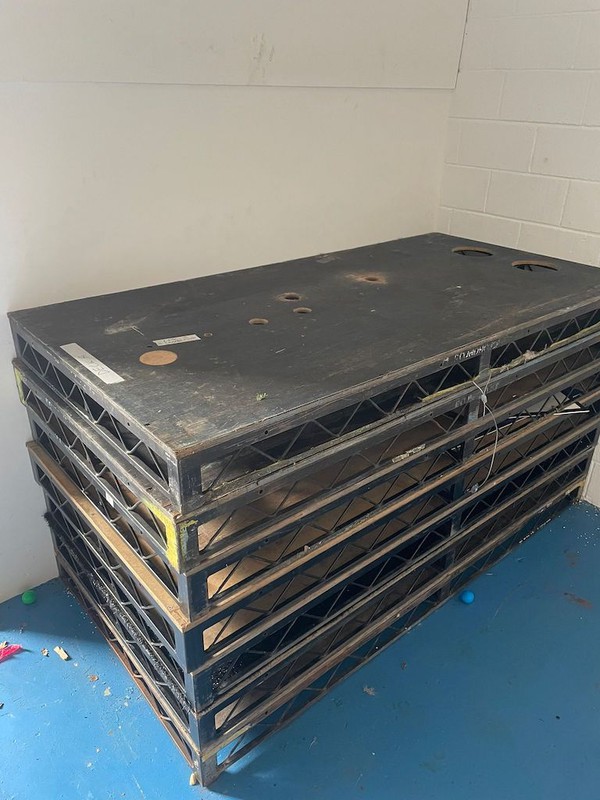 8x4 Steel stage deck