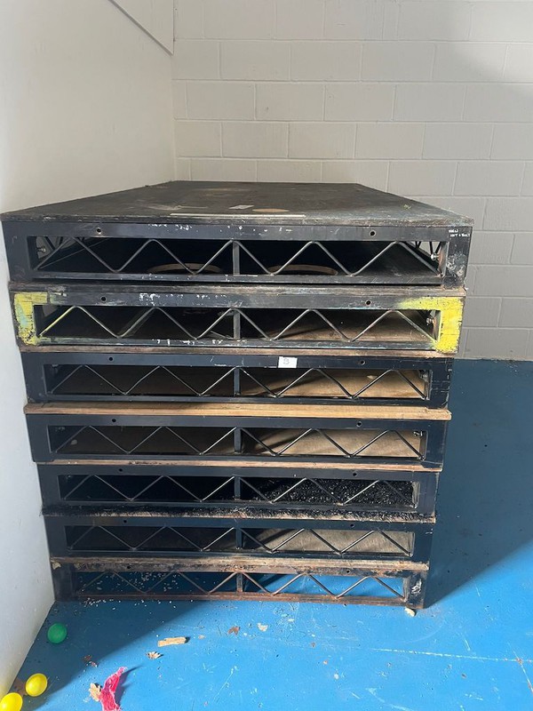 Used stage decks