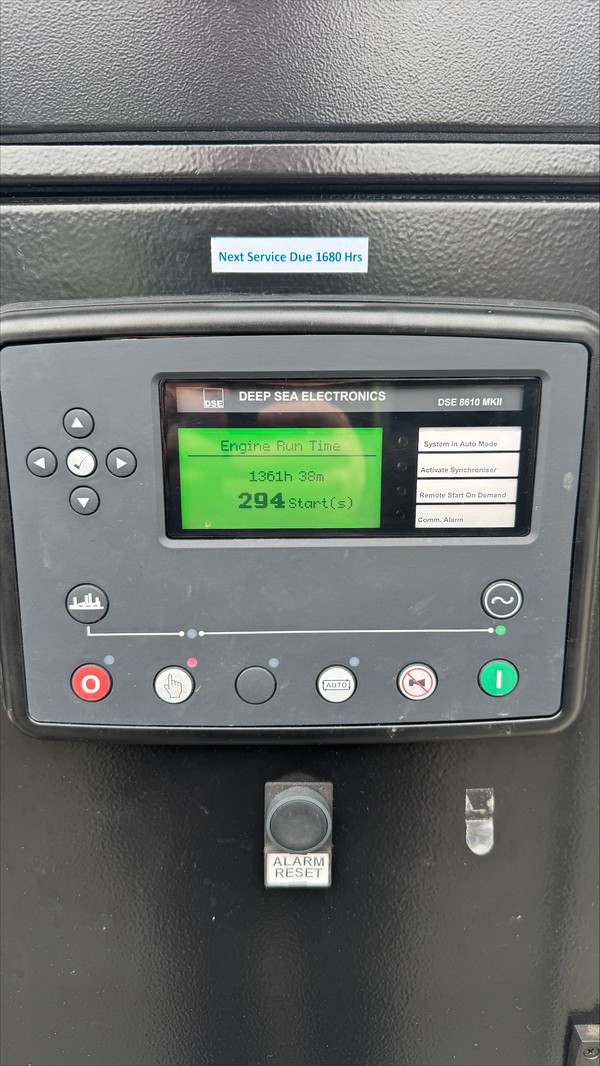 Secondhand BGG GX112FE 100kVA Stage 3A Diesel Generator For Sale