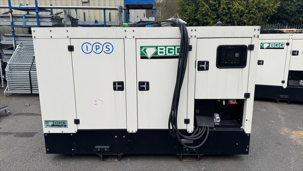 Secondhand BGG GX112FE 100kVA Stage 3A Diesel Generator For Sale