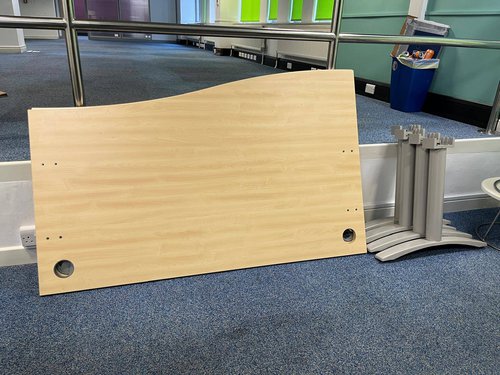 Curved reception desk Curved reception desk