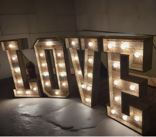 Rustic light up LOVE letters for sale Rustic light up LOVE letters for sale