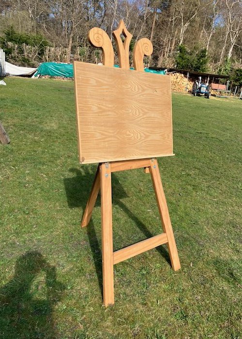 Secondhand Easel and Board For Sale Secondhand Easel and Board For Sale