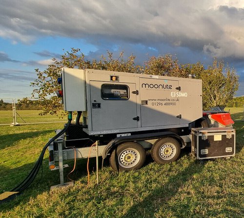 SDMO J 110K Diesel Generator On Trailer SDMO J 110K Diesel Generator On Trailer