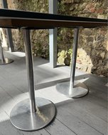 Black Marble Cafe Tables for sale