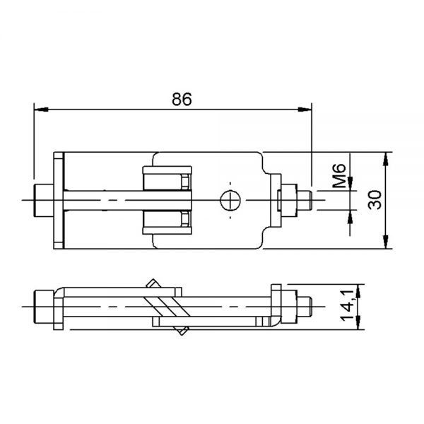 For sale Alustage SCD24 – Clamping Clamp for Ultralight Spider Stage