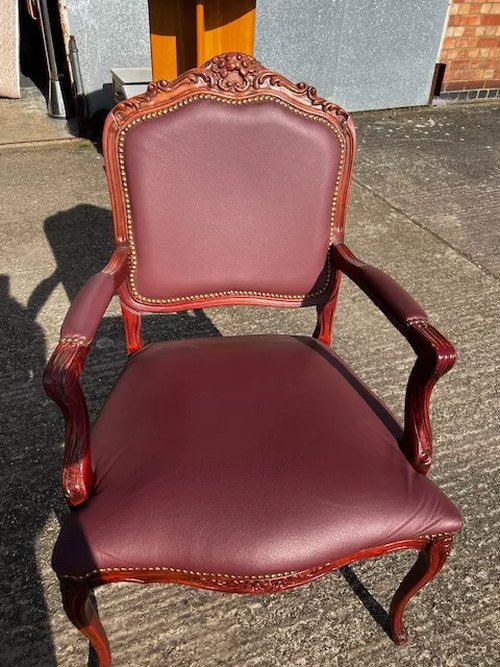 French Louis Style Armchairs French Louis Style Armchairs