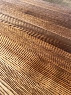 Wooden restaurant tables