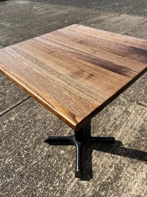 Square cafe table Square cafe table