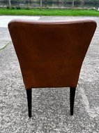 Secondhand Padded Tan Dining Side Chair For Sale Restaurant Pub Bar Bistro Hotel