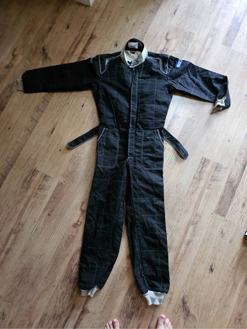 Sparco karting race suit Size large Sparco karting race suit Size large
