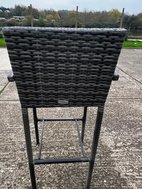 High bar stool out door