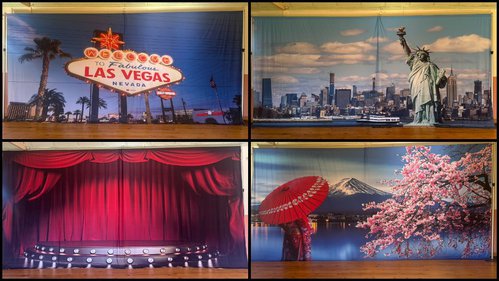 6m x 3m Backdrop for sale 6m x 3m Backdrop for sale