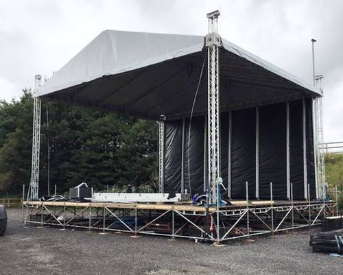 Festival stage roof Festival stage roof