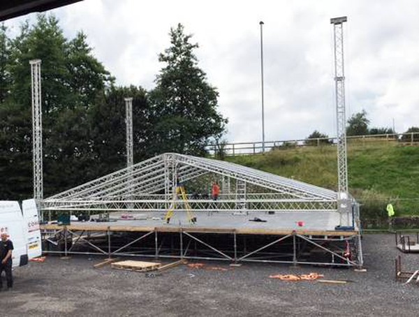 Used stage roof for sale