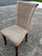 40x Wicker Dining Chairs