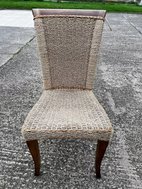 Wicker restaurant chair
