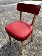 Red dining chairs for sale