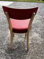 Red restaurant chairs for sale
