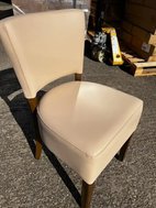 Cream restaurant chairs for sale