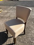 Used dining chairs in cream