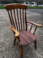High back farmhouse chairs for sale