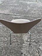 Used plywood stacking chair
