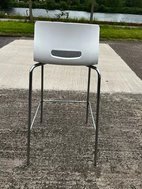 White high bar stool for sale