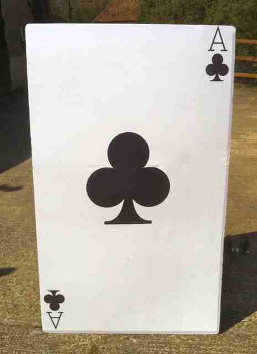 Playing card or Casino themed prop Playing card or Casino themed prop