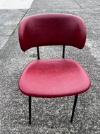 Red cafe chairs for sale