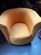 Yellow tub chairs for sale