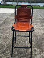 Industrial high bar stools