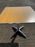 Outdoor restaurant tables