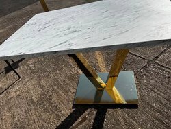 Marble top cafe  tables