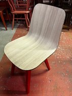 Plywood bistro chairs
