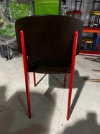 Wooden cafe chairs